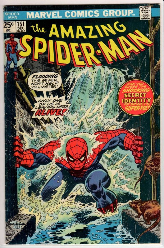 The Amazing Spider-Man #151 (1975) 7.0 FN/VF