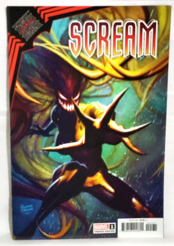 King in Black SCREAM #1 Ryan Brown Variant Cover (Marvel 2021)
