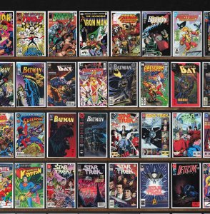Huge Lot 150+ Comics with Star Trek, Batman, Fantastic Force & More!