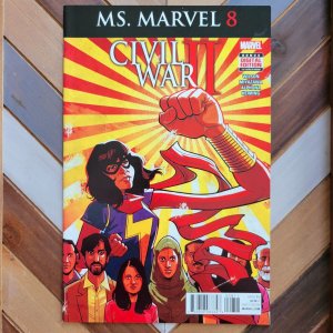 MS. MARVEL #7-11 (Marvel 2016) Kamala Khan Civil War II Story Arc + bangles  