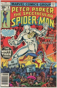 Spectacular Spider-Man #9 (1976) - 6.0 FN *1st Appearance White Tiger*
