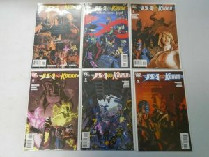 JSA vs. Kobra set #1-6 8.0 VF (2009)