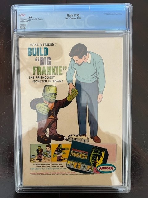 The Flash #150 (1965) - CGC 5.5