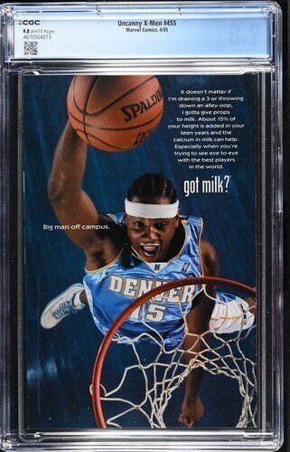 Uncanny  X-Men #455 2005 Marvel Comics CGC 9.8 013