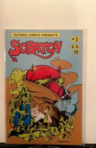 Lot of 2 Scratch #3&4 (1986) Outside Comics
