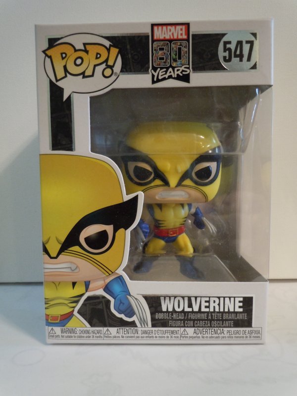 Funko Pop! Marvel Wolverine First Appearance 80th Anniversary Pop Vinyl Figure