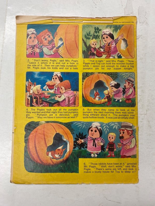 Pippin 21st September 1968 UK Comic Magazine 11 KM45