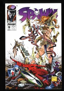 Spawn #9 NM 9.4 1st Angela!