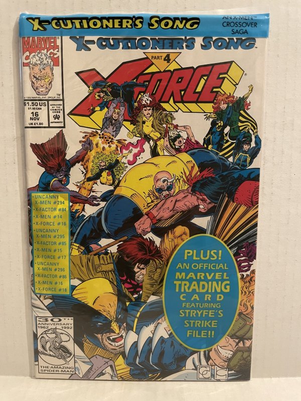 X-Force #16 (1992) Unlimited Combined Shipping On All  Items in Our Store!!