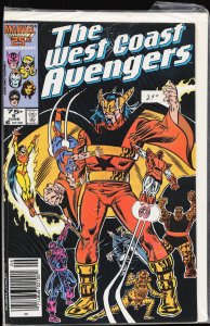 West Coast Avengers #9 (1986) West Coast Avengers / Avengers West Coast