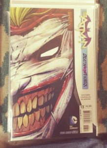 batman VOL 2 # 13  2012 dc new 52 SNYDER/ CAPULLO  DEATH OF THE FAMILY JOKER 