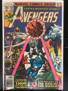 The Avengers #169 British Variant (1978)