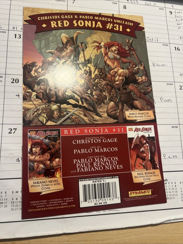 RED SONJA SHE-DEVIL WITH A SWORD # 30 * ALEX ROSS 2007