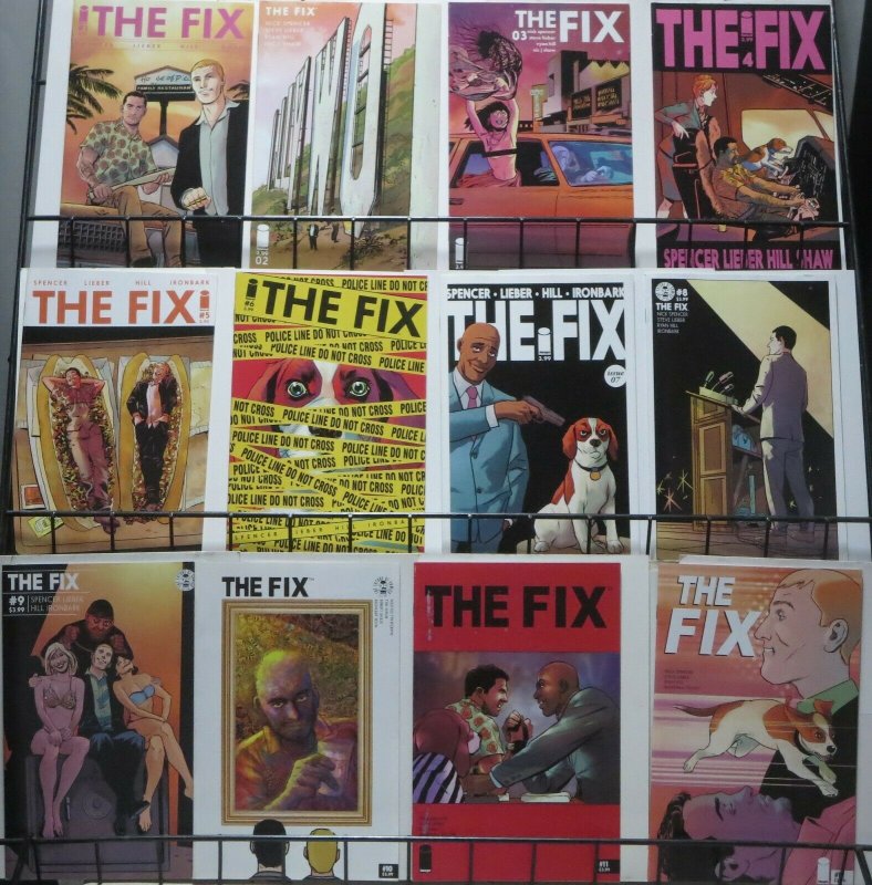 THE FIX (Image, 2016) #1-12 COMPLETE! Nick Spencer/Steve Lieber Crime & Laughs!