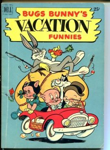 BUGS BUNNY VACATION FUNNIES #1-DELL-GOLDEN AGE VG/FN