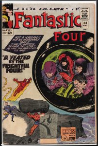 Fantastic Four #38 (1965) Fantastic Four [Key Issue]