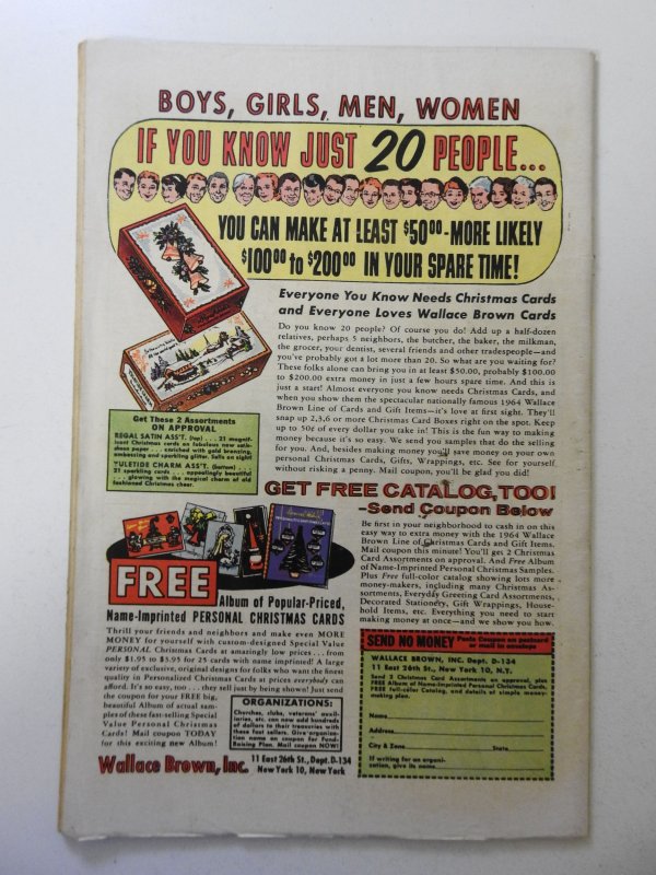 Tales of Suspense #58 (1964) VG Condition moisture stain