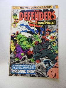 The Defenders #18 (1974) VF- condition