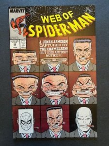 Web of Spider-Man #52 Direct Edition (1989) - VF/NM