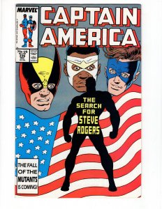 Captain America #336 - Marvel (1987) CAP BECOMES THE CAPTAIN! Fine/Very Fine