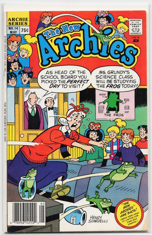 The New Archies #14 (1989) The New Archies