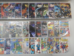 Huge Lot 140+ Comics W/ Batman + Robin, Batman, Superman+ Avg VF-NM Condition!