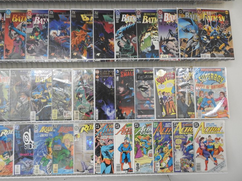 Huge Lot 140+ Comics W/ Batman + Robin, Batman, Superman+ Avg VF-NM Condition!