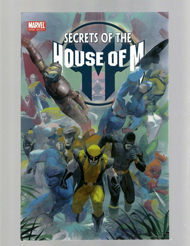 10 House Of M Marvel Comic Books # 1 2 3 4 5 6 7 8 + Day After 1 + Secrets 1 HY5