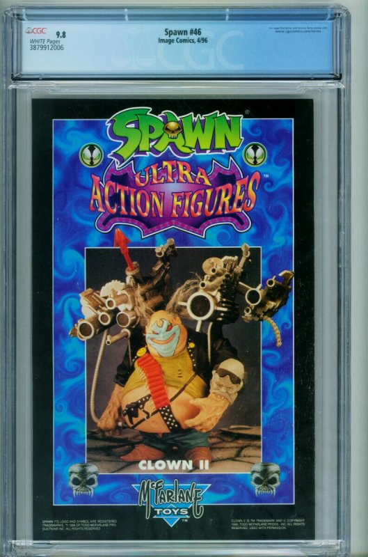 Spawn #46  1996 - Image -CGC 9.8 - Comic Book-3879912006
