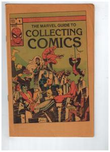 The Marvel Guide To Collecting Comics # 1 FN/VF 1982 Spider-Man Comic Book S78