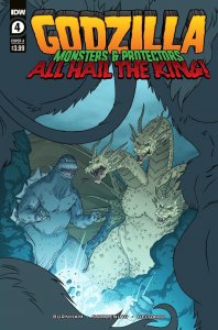 Godzilla Monsters & Protectors All Hail King #4 Cvr A Idw Comic Book 2023