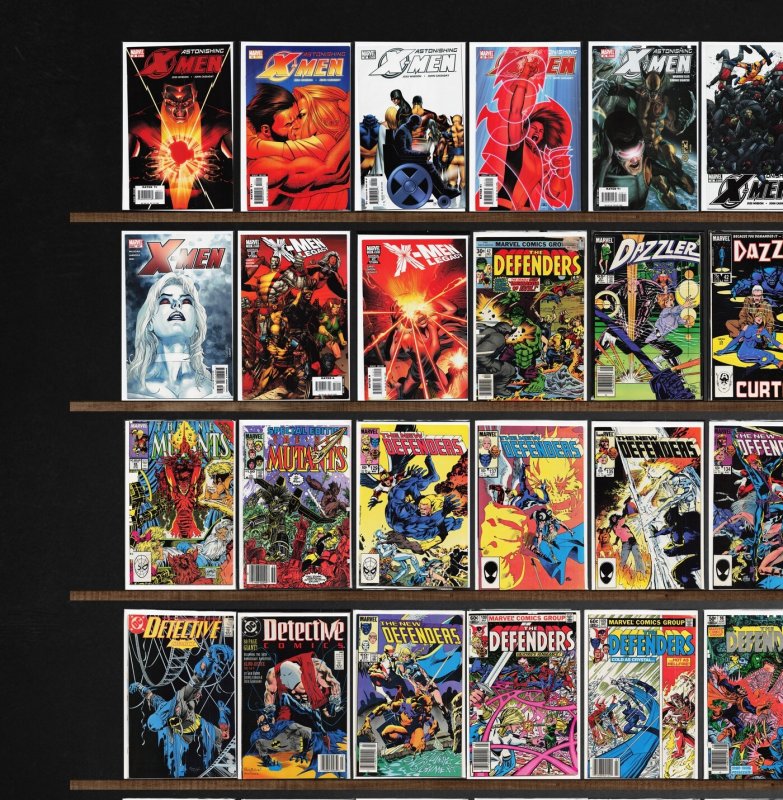 Huge Lot 150+ Comics with X-Men, The Defenders, The New Mutants & More!