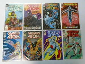 Captain Atom lot from:#2-51 + Annual:#1+2 47 different 8.0 VF (1987-91)