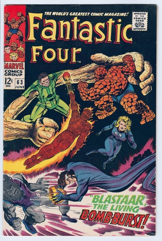 Fantastic Four #63 (1967) VF+