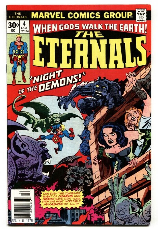 THE ETERNALS #4 2nd SERSI. Jack Kirby Comic Book Marvel 1976