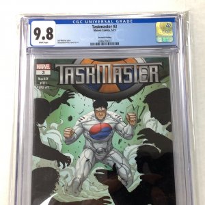 Taskmaster #3 CGC 9.8 Second Printing (1a) 2021