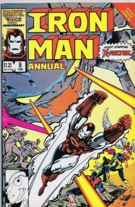 Iron Man Annual #8 ORIGINAL Vintage 1986 Marvel Comics  