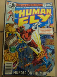 Human Fly #17 Bob Hall Cover Bill Mantlo