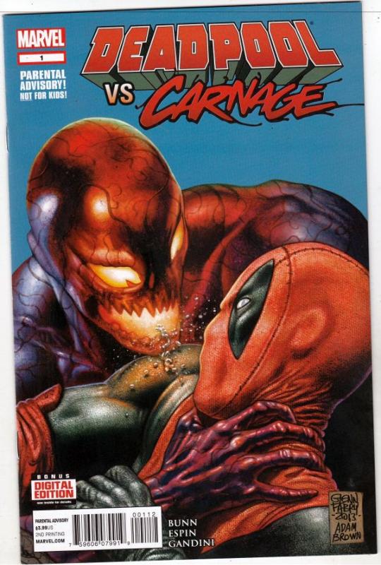 Dead-Pool vs. Carnage Set #1to4 (Aug-94) NM/MT Super-High-Grade Deadpool