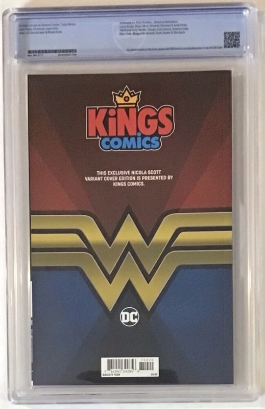 Nicola Scott Variants : Wonder Woman 750, Detective 1000, Action 1000 CBCS 