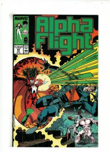 Alpha Flight #60 VF/NM 9.0 Marvel Comics 1988 Jim Lee Cover & art 