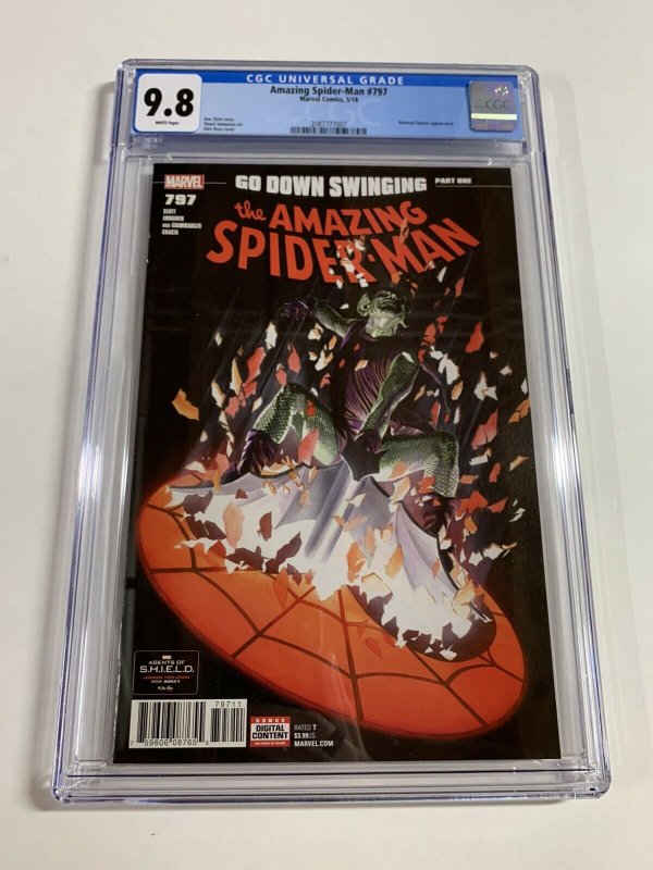 Amazing Spider-man 797 Cgc 9.8 White Pages Marvel