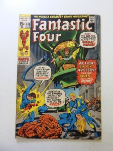 Fantastic Four #108 (1971) VG+ condition subscription crease