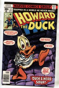 Howard The Duck #12--1977--Marvel--1st Kiss In Comics