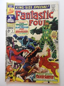 Fantastic Four Annual #5 (1967) Great Silver Surfer B/U Story! Fine Condition!