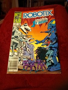 Robotix Volume 1 #1 Marvel Comics February 1986 Toys Robot Promotional Book