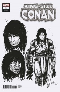 King-Sized Conan #1 1:10 Eastman Design Variant Marvel 2020 EB162