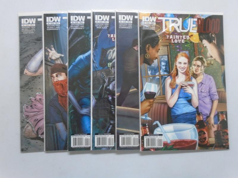 True Blood Tainted Love (IDW), Set:#1-6, 8.0/VF (2011)