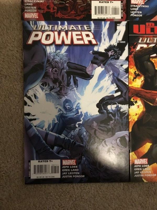 Marvel Ultimate Power 1-9 Complete Set