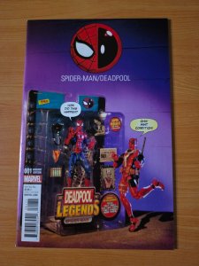 Spider-Man / Deadpool #1 Action Figure PHOTO Variant ~ NEAR MINT NM ~ 2016